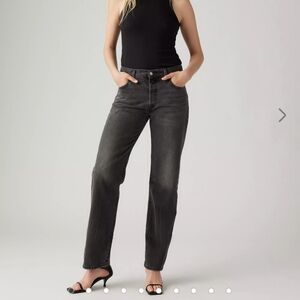 Levis 501 90s 32 x 30 Womens Jeans Black